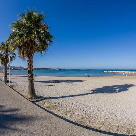 Tatil Evi Duplex With Garden Terrace And Garage Six-Fours-les-Plages